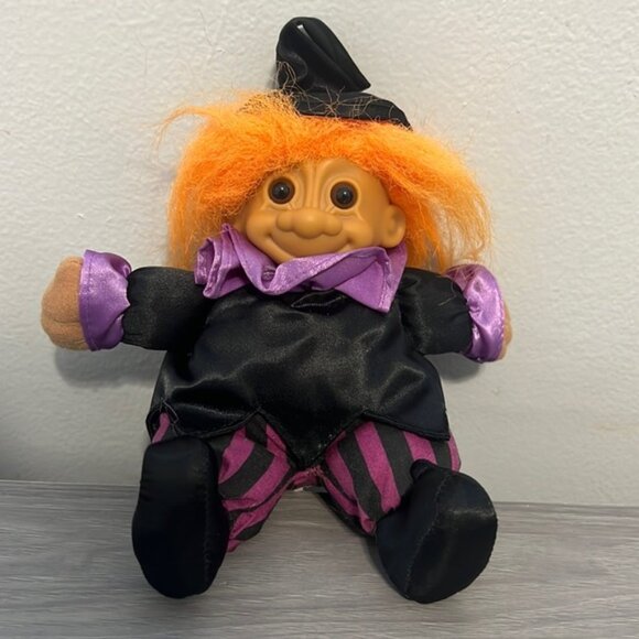 Vintage Russ Plush Witch Troll, EUC - Picture 1 of 5
